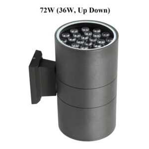 led outdoor up and down wall light